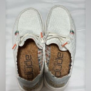 Hey dude BOHO white crochet